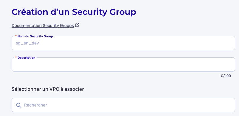 Security Group: Image