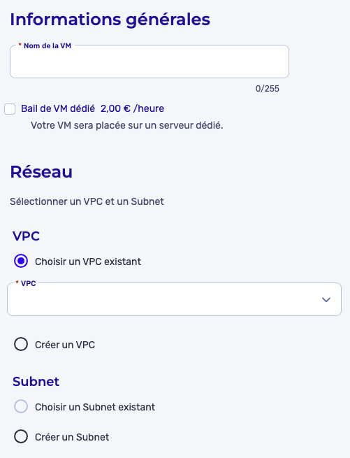 General Information VM