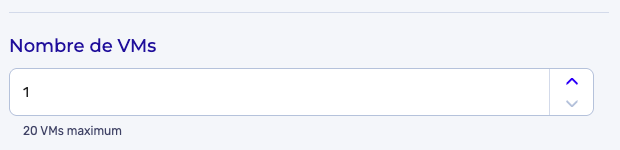 Number of VM
