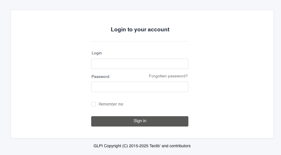 login