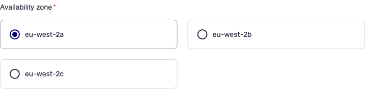 Kubernetes node pool availability zone